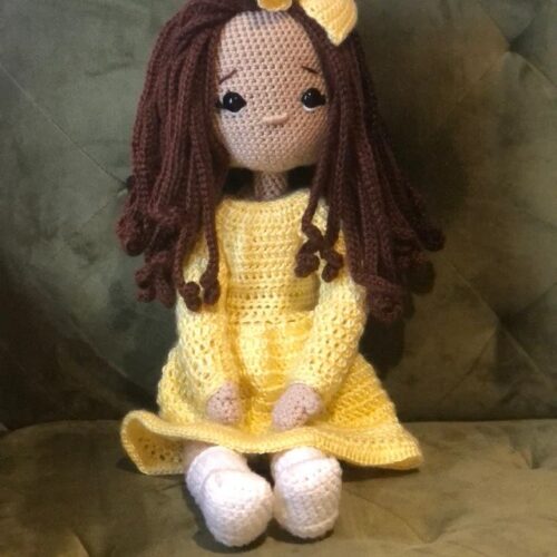 Crochet pattern Amigurumi Doll and Cat photo review