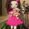 Crochet pattern Amigurumi Doll and Cat