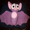 Halloween crochet bat pattern