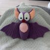 Halloween crochet bat pattern