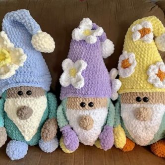 Spring Gnome Pattern photo review