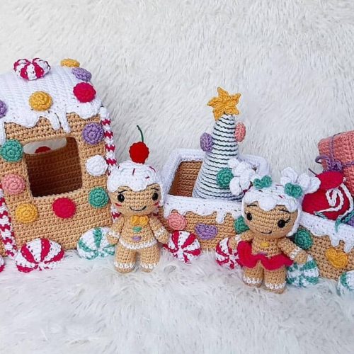 Gingerbread Train Crochet Pattern photo review