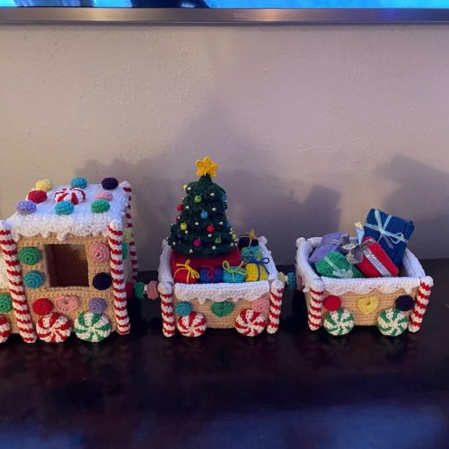 Gingerbread Train Crochet Pattern photo review