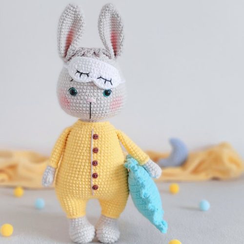 Bunny In Pajamas Crochet Pattern photo review