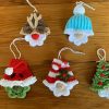 Christmas Ornaments Crochet Pattern