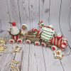 Christmas Gingerbread Train Crochet Pattern