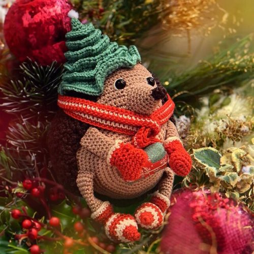 Christmas Hedgehog Crochet Pattern photo review