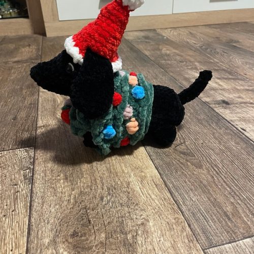 Christmas Dog Crochet Pattern photo review