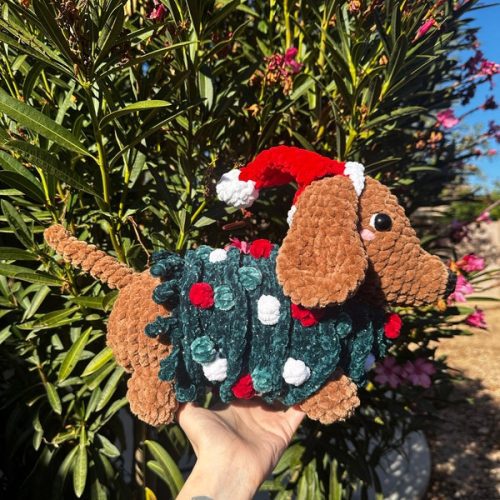 Christmas Dog Crochet Pattern photo review