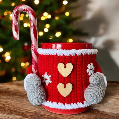 Winter Mug Jumper Crochet Pattern photo review