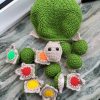 Turtle Memory Game Crochet Pattern