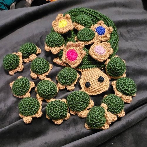 Turtle Memory Game Crochet Pattern photo review