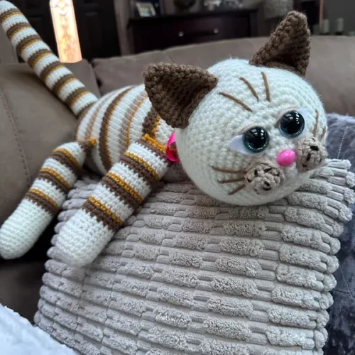 Sleeping Cat Crochet Pattern photo review