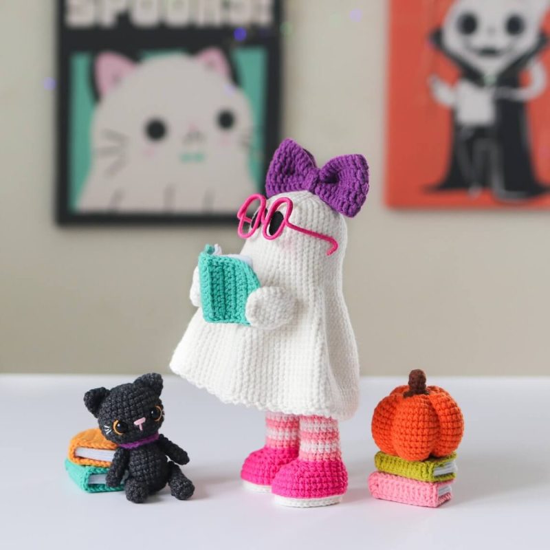 Halloween Ghost Friends Pattern - Image 4