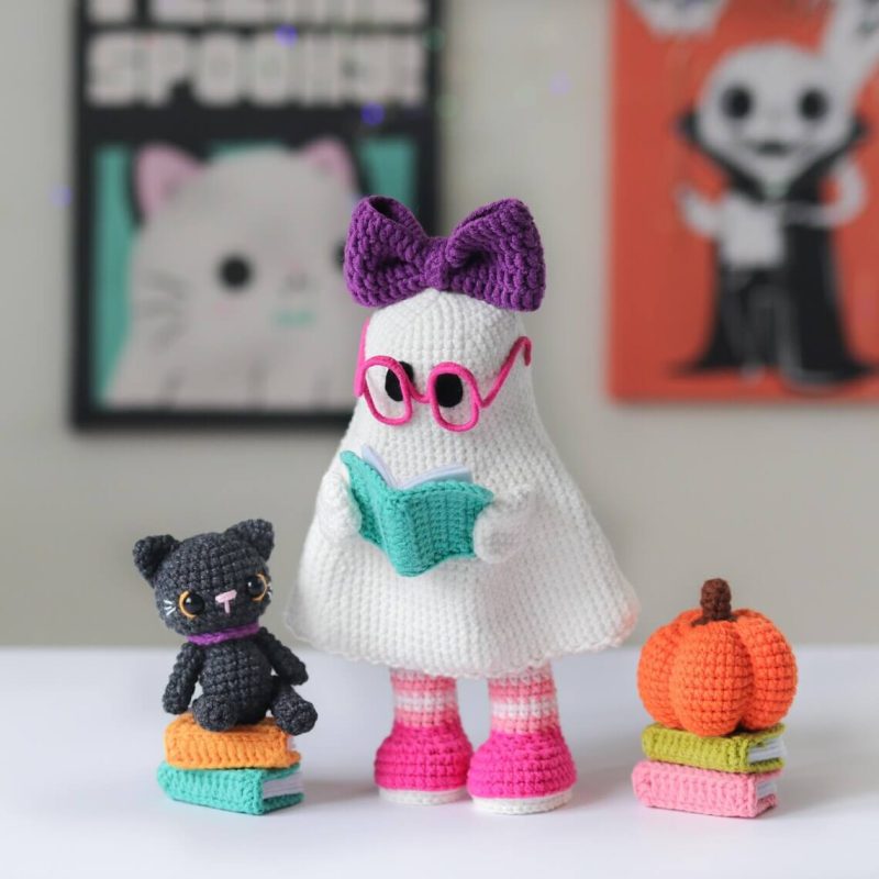Halloween Ghost Friends Pattern - Image 6