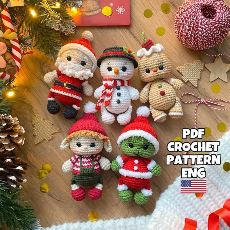 Christmas Souvenirs Crochet Patterns