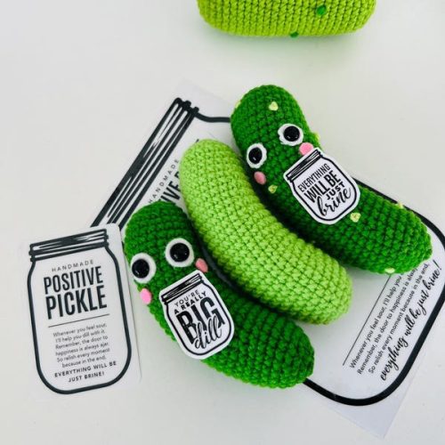 Christmas Pickle and Costumes Crochet Pattern photo review