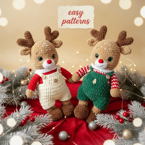 Christmas Reindeer Crochet Pattern photo review