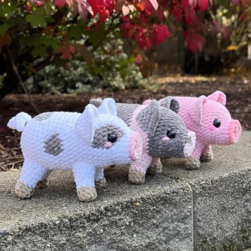Amigurumi Pig Plush Crochet Pattern photo review