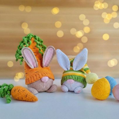Easter Bunny Gnomes Patterns