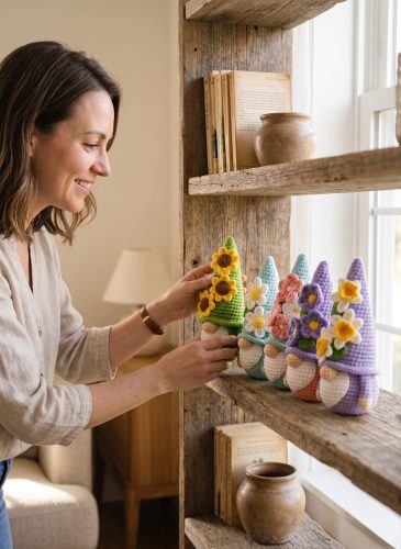 Flower Gnomes Crochet Pattern Set photo review