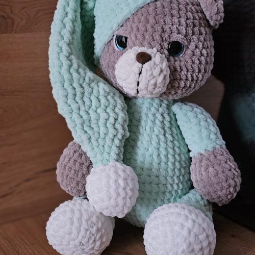 Teddy Bear Crochet Pattern – Cute Amigurumi Plush photo review